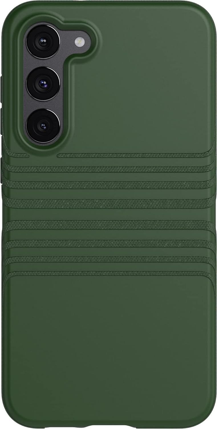 Tech21 S23+ Evo Tactile FlexShock Drop Protection Case - Green My Outlet Store