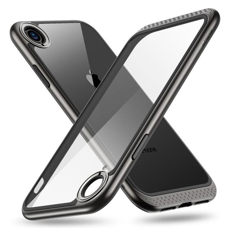 Slim iPhone XR ESR Heavy Duty Armor with Flexible Cushion Bumper Hoop Case Black My Outlet Store