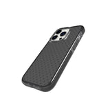 Tech21 iPhone 14 Pro Evo Check Flexshock Impact Tested Back Case Smokey/Black My Outlet Store