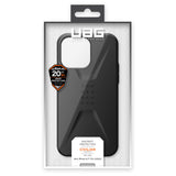 Urban Armor Gear (UAG) Civilian Tough Case for Apple iPhone 14 Pro Max - Black My Outlet Store
