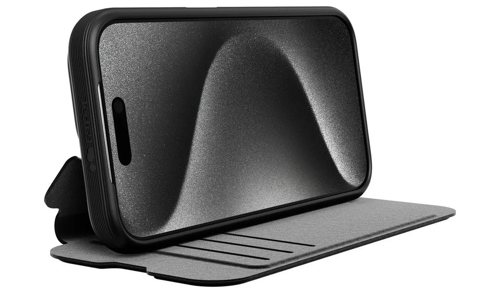 Tech21 iPhone 15 Pro EvoLite Wallet Folio Phone Case - Black My Outlet Store
