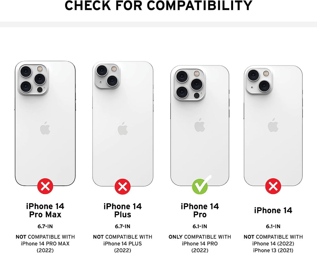 Urban Armor Gear (UAG) Rugged Back Case for iPhone 14 Pro - Plyo Ash My Outlet Store