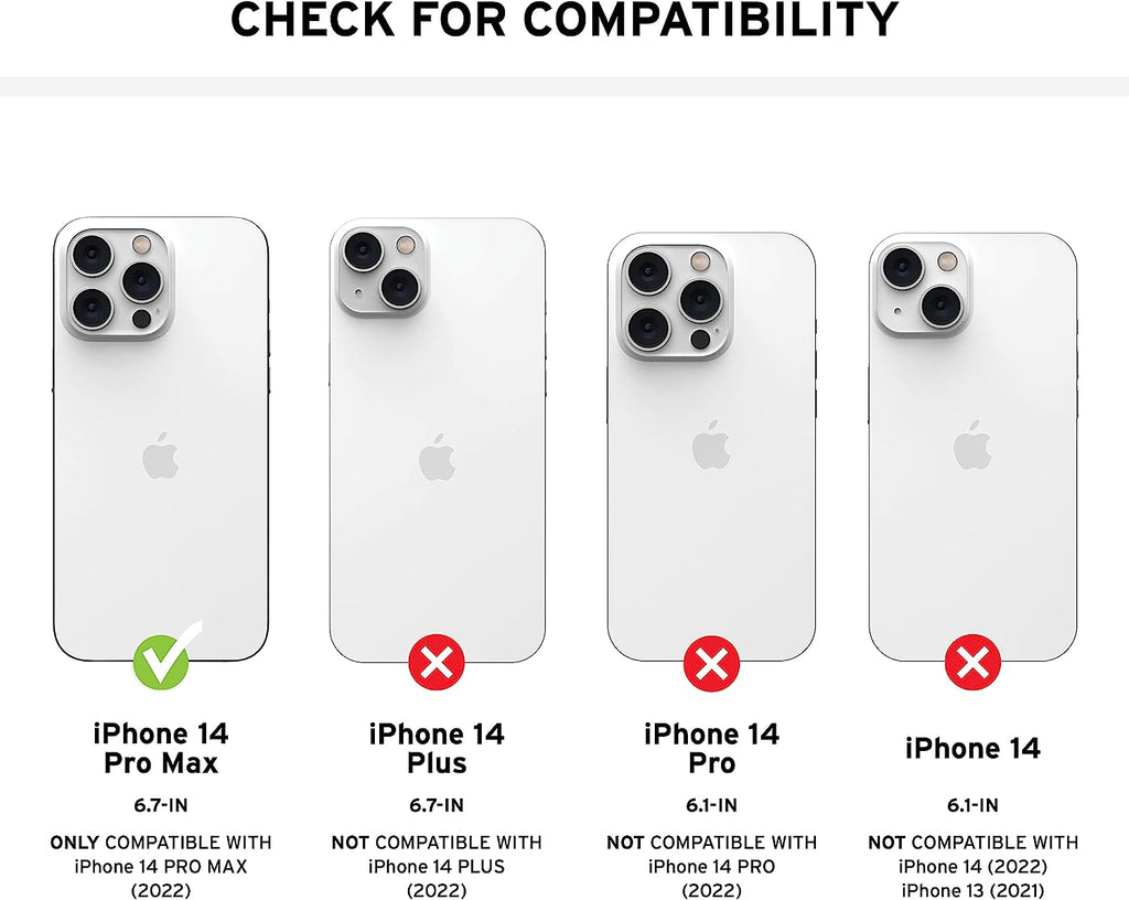 Urban Armor Gear (UAG) Civilian Tough Case for Apple iPhone 14 Pro Max - Black My Outlet Store