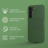 Tech21 S23+ Evo Tactile FlexShock Drop Protection Case - Green My Outlet Store