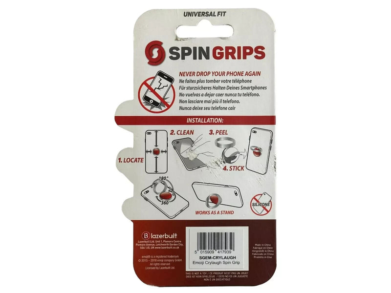 Spin Grips Emoji Laughing - SGEM-CRYLAUGH My Outlet Store