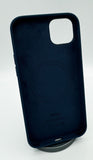 Apple Silicone Case with MagSafe for iPhone 14 Plus - Storm Blue My Outlet Store