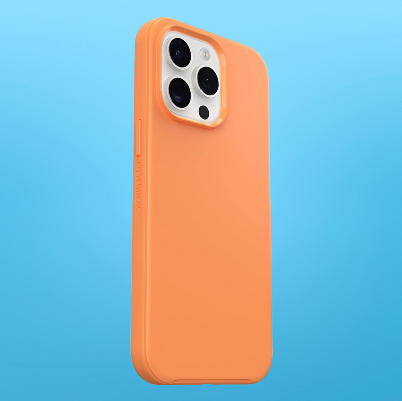 OtterBox Symmetry for MagSafe Back Case for iPhone 15 Pro Max - Orange My Outlet Store