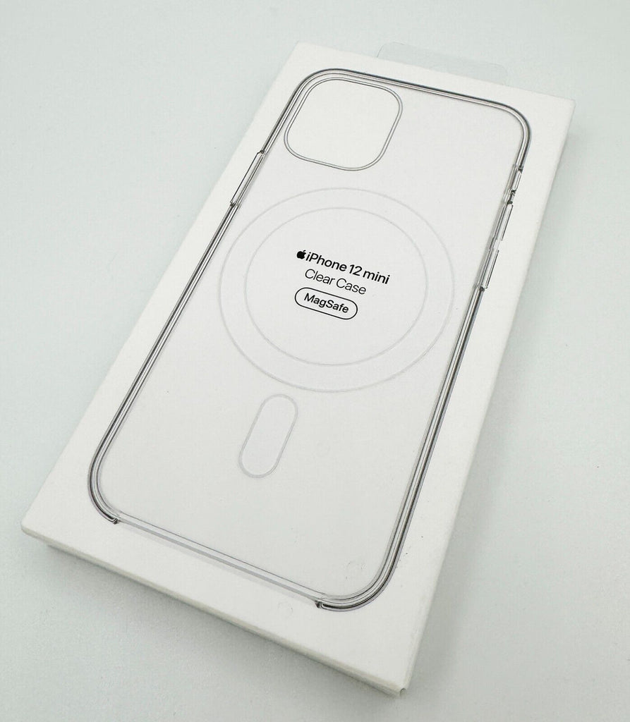 Apple Silicone Back Case with MagSafe for iPhone 12 mini - Clear My Outlet Store