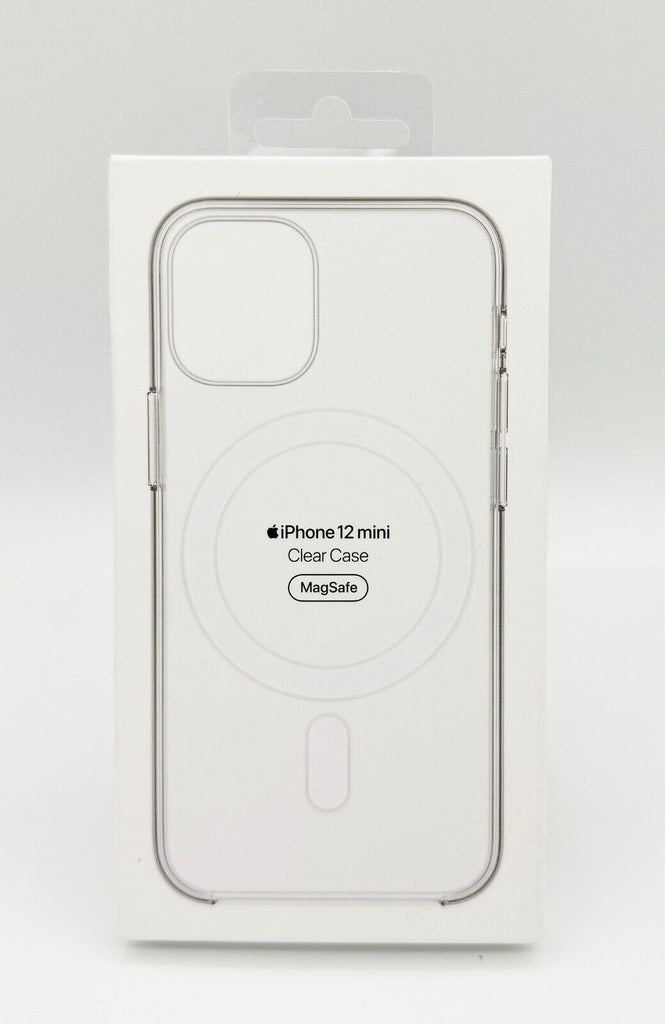 Apple Silicone Back Case with MagSafe for iPhone 12 mini - Clear My Outlet Store