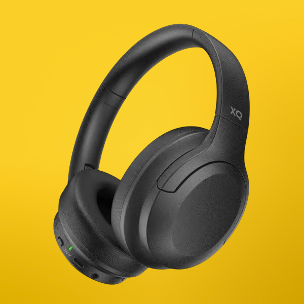XQISIT Wireless ANC Over-Ear Headphone Up to 60h Playtime Black Matte My Outlet Store
