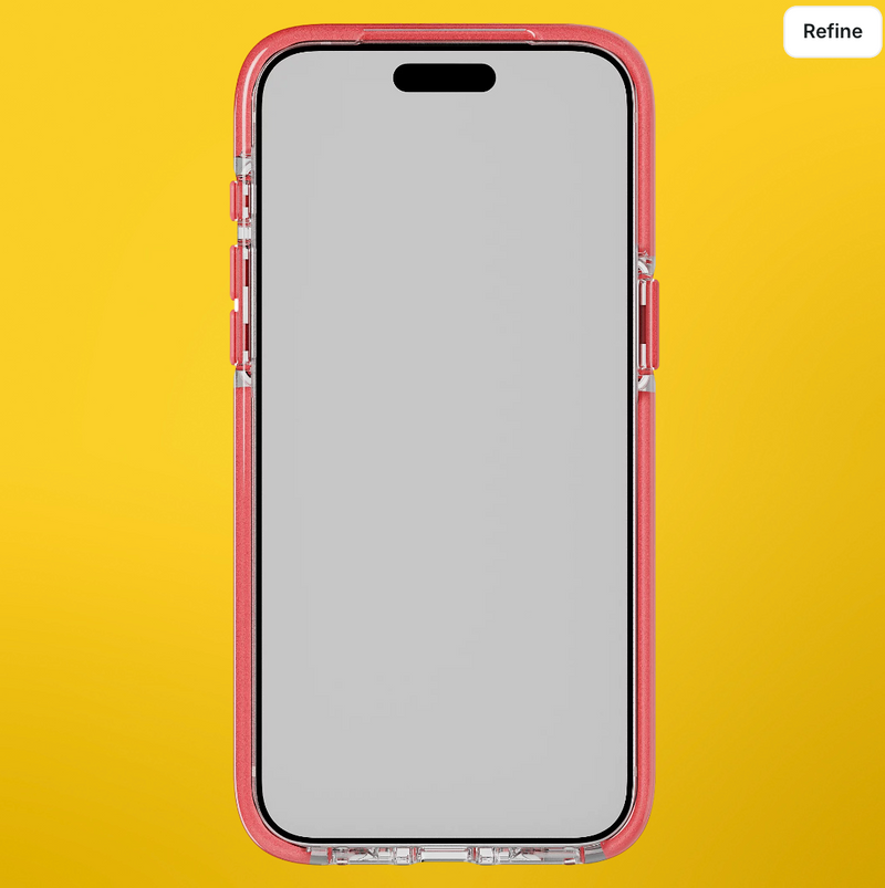 Tech21 EvoCrystal Kick w/MagSafe Back Case for iPhone 15 Pro Max - Coral My Outlet Store