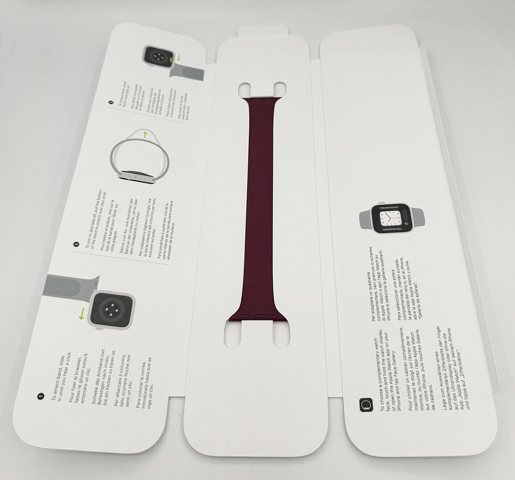 Official Genuine Apple Watch Silicone Solo Loop 38/40/41mm -Size 9- RRP £49 My Outlet Store