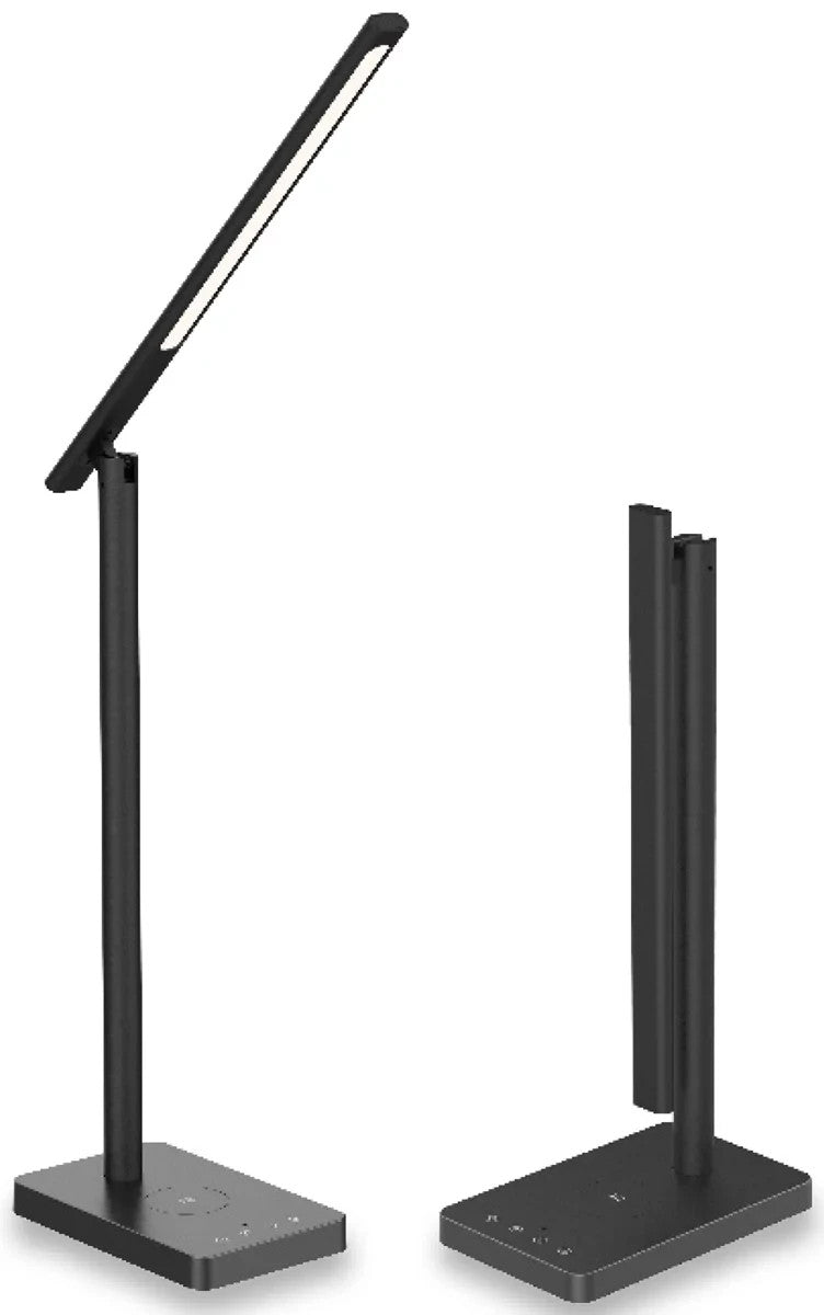 XQISIT Work from Home Kit LED Lamp with Wireless Charging Station & USB Headset My Outlet Store