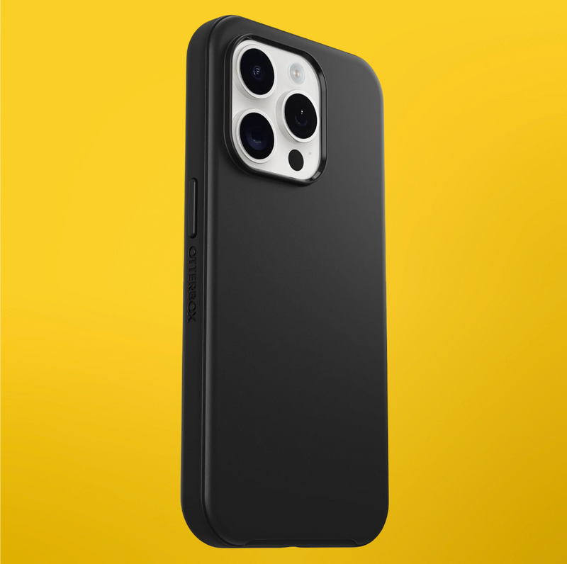 OtterBox Symmetry Back Case for iPhone 15 Pro - Black My Outlet Store