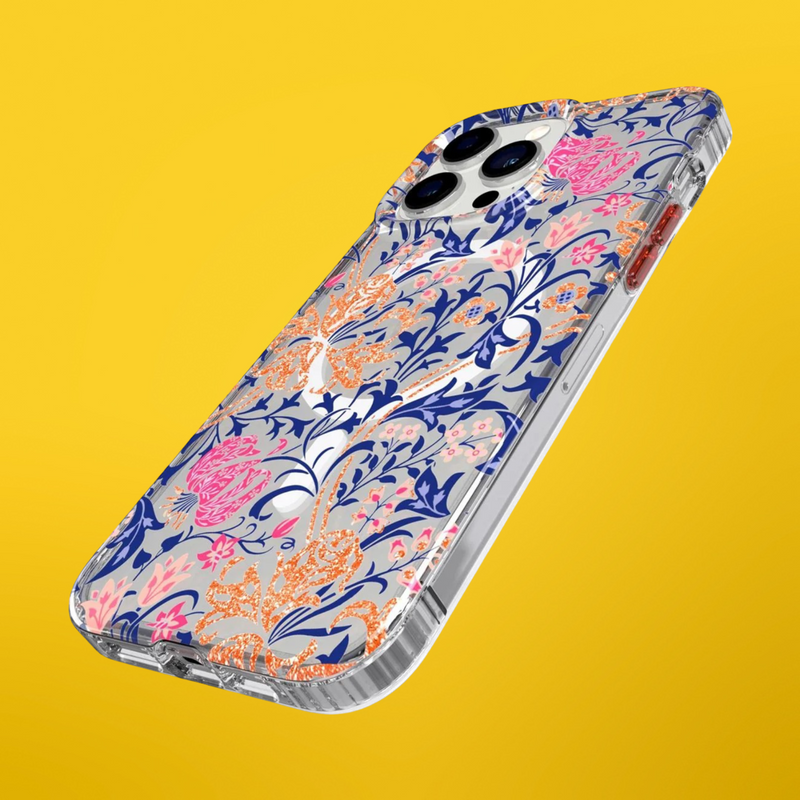 tech21 iPhone 14 Pro Max Evo Art Compatible with MagSafe Blue/Orange My Outlet Store