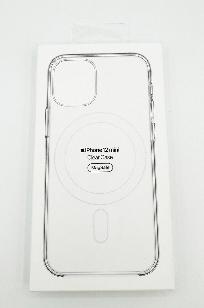 Apple Silicone Back Case with MagSafe for iPhone 12 mini - Clear My Outlet Store