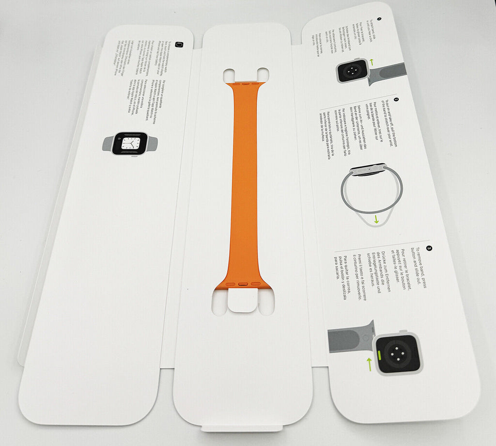 Official Genuine Apple Watch Silicone Solo Loop 38/40/41mm -Size 8- RRP £49 My Outlet Store