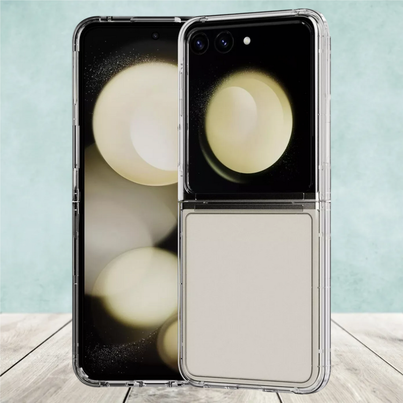Tech 21 EvoClear case for Samsung Galaxy Z Flip5 - Clear My Outlet Store