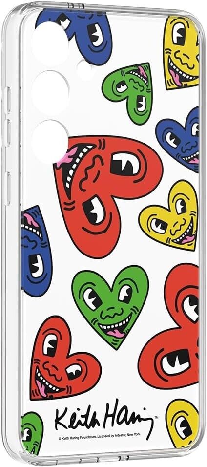Samsung Galaxy S24+ Keith Haring Heart Plate - Red My Outlet Store