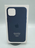 Apple Silicone Case with MagSafe for iPhone 14 Plus - Storm Blue My Outlet Store
