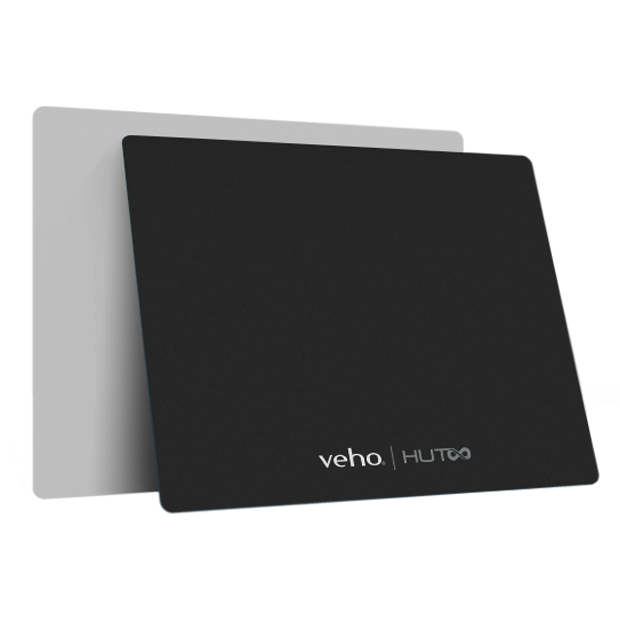 VEHO HUT8 Mouse Mat - Black My Outlet Store