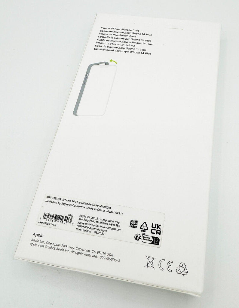 Apple Silicone Case with MagSafe for iPhone 14 Plus - Midnight My Outlet Store