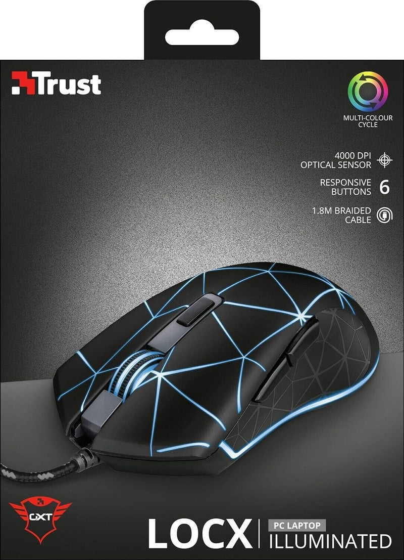Trust Gaming 22988 GXT 133 Locx Gaming Mouse My Outlet Store