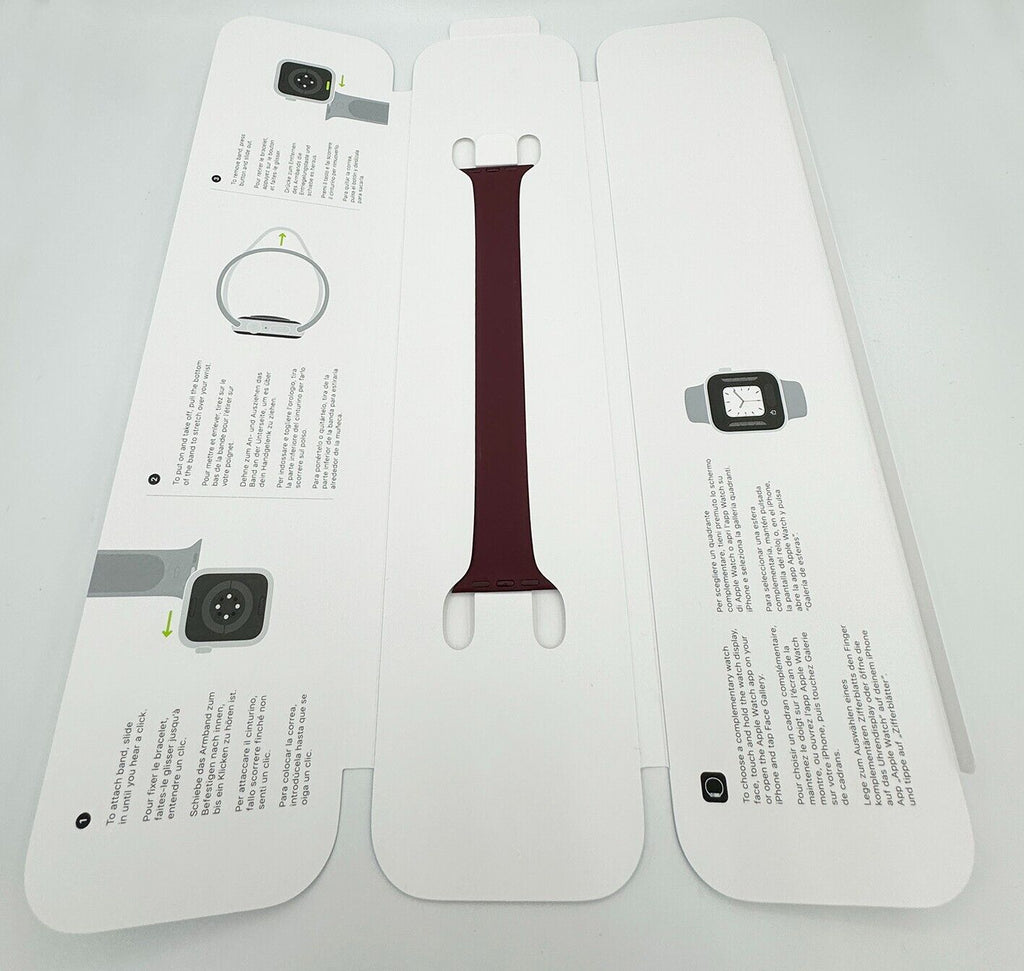 Official Genuine Apple Watch Silicone Solo Loop 38/40/41mm -Size 7- RRP £49 My Outlet Store