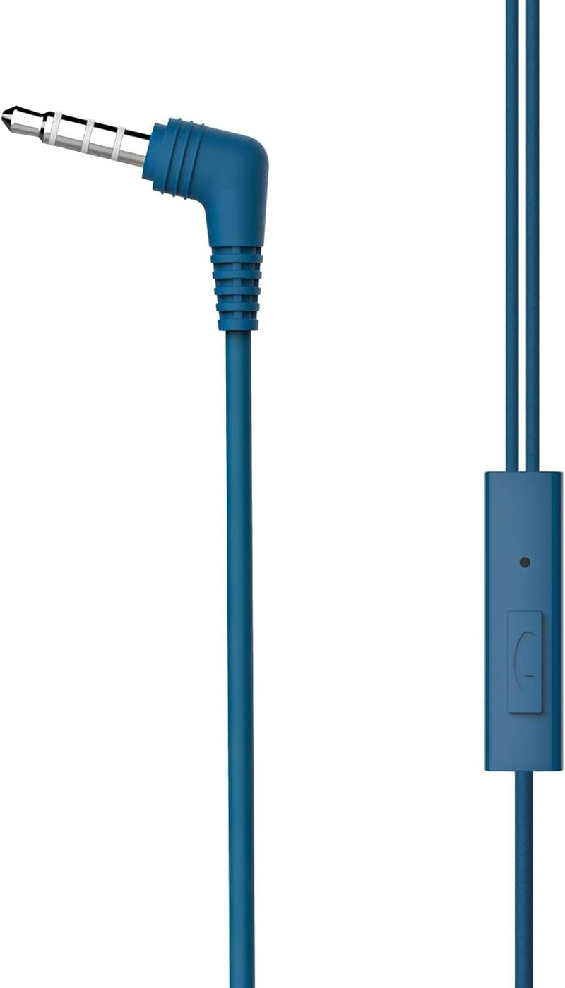 Nokia WB-101 Wired Buds In-Ear Headphones with Microphone - Blue My Outlet Store