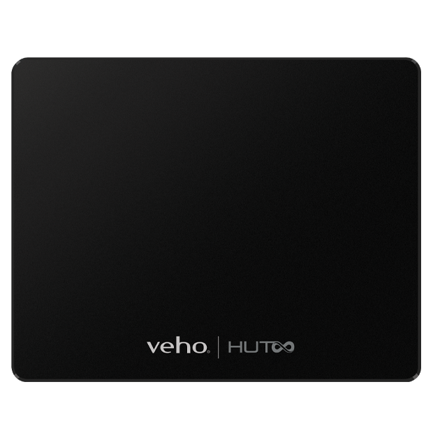 VEHO HUT8 Mouse Mat - Black My Outlet Store