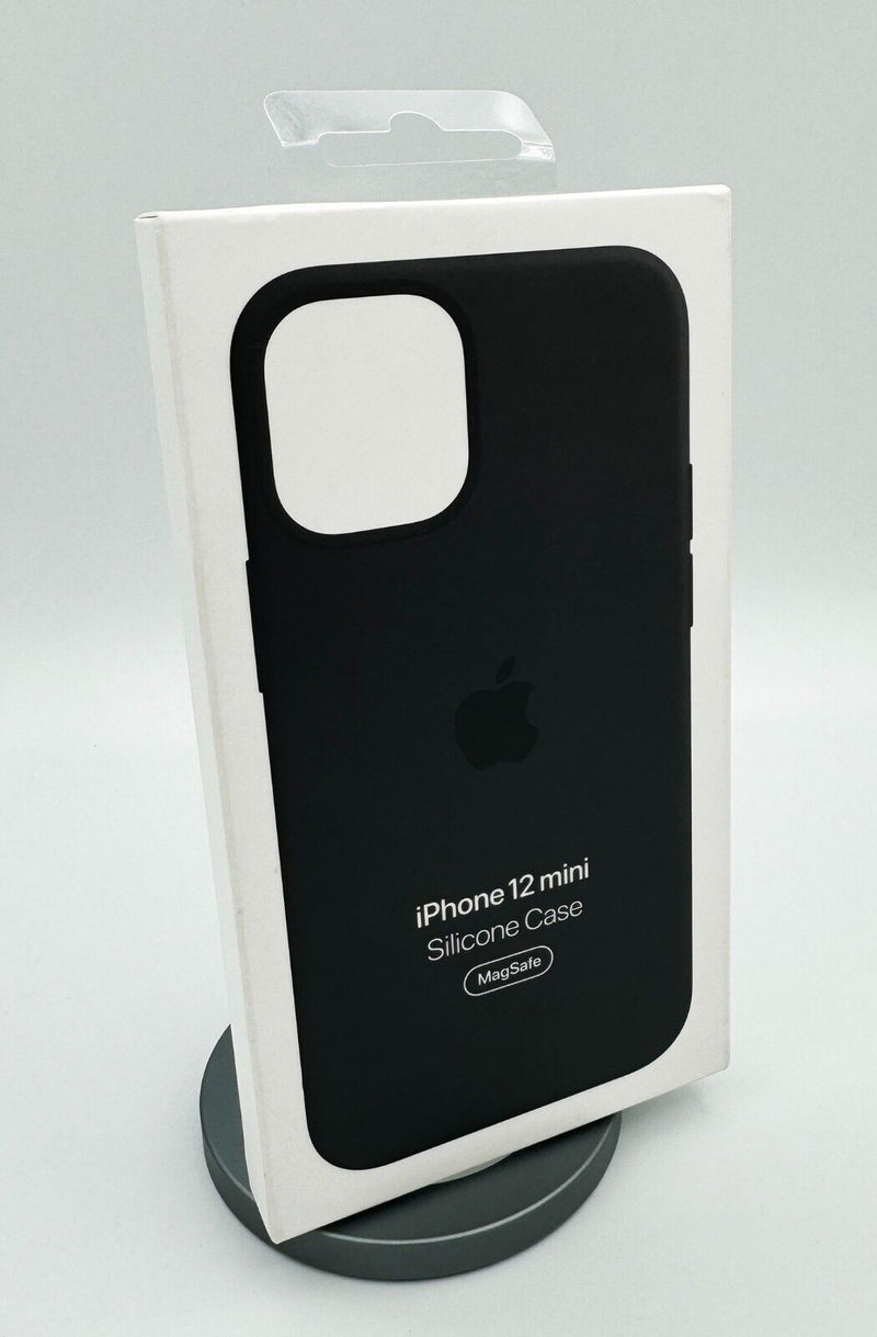 Apple Silicone Back Case with MagSafe for iPhone 12 mini - Black My Outlet Store