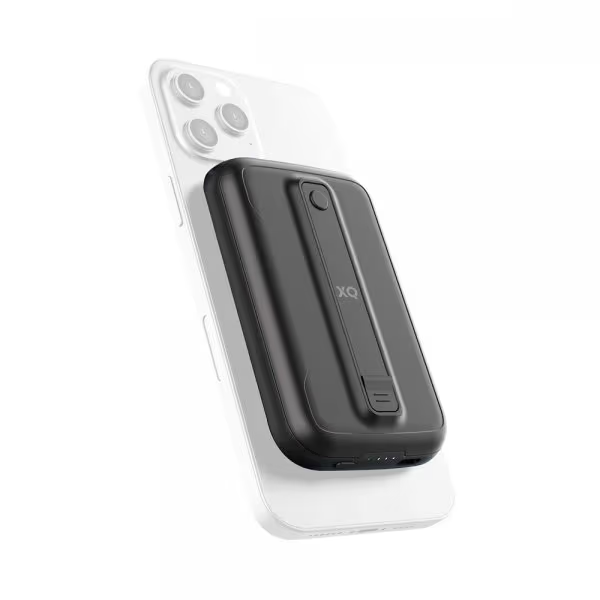XQISIT Powerbank Magnetic Powerbank 5000 mAh 18W - Black My Outlet Store