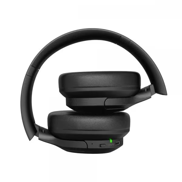 XQISIT Wireless ANC Over-Ear Headphone Up to 60h Playtime Black Matte My Outlet Store