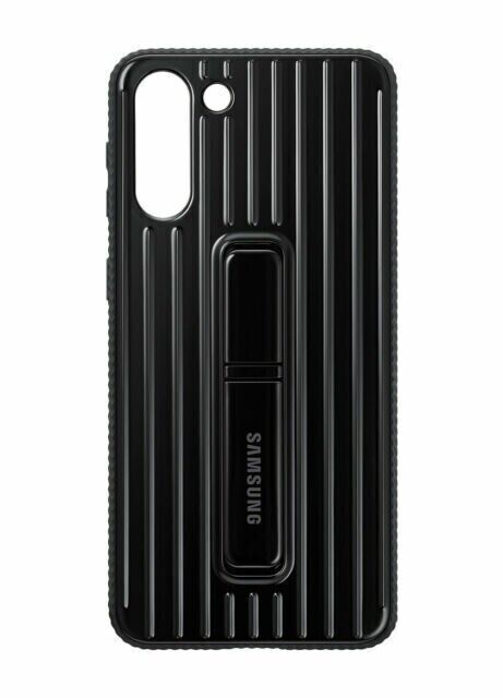 Samsung Galaxy S21+/S21+ 5G Rugged Protective Standing Cover - Black My Outlet Store