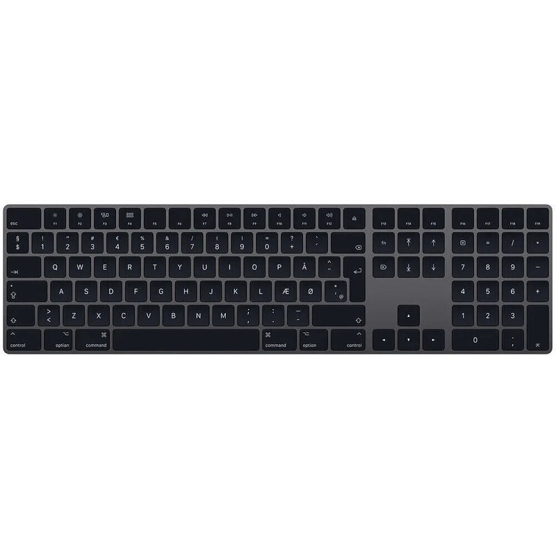Apple Magic Keyboard with Numeric Keypad - Space Grey - DANISH My Outlet Store