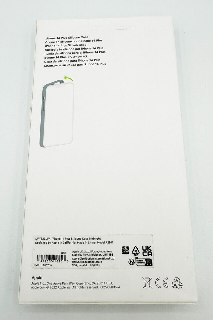 Apple Silicone Case with MagSafe for iPhone 14 Plus - Midnight My Outlet Store