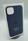 Apple Silicone Case with MagSafe for iPhone 14 Plus - Storm Blue My Outlet Store