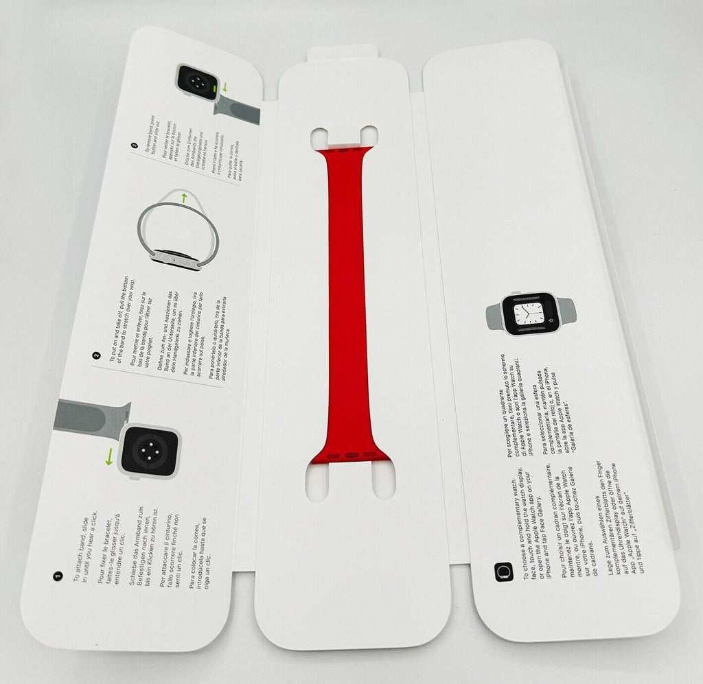 Official Genuine Apple Watch Silicone Solo Loop 38/40/41mm -Size 9- RRP £49 My Outlet Store