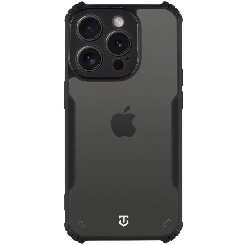 Tactical iPhone 15 Pro Quantum Stealth Back Cover Case – Clear/Black My Outlet Store