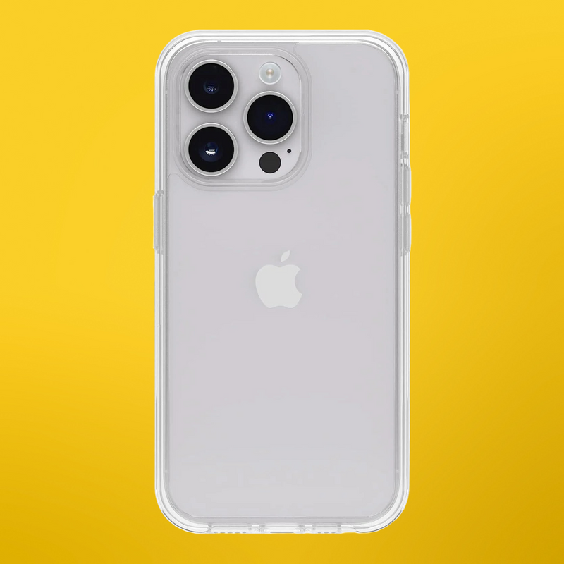 OtterBox Symmetry Clear Back Case for iPhone 14 Pro - Clear My Outlet Store