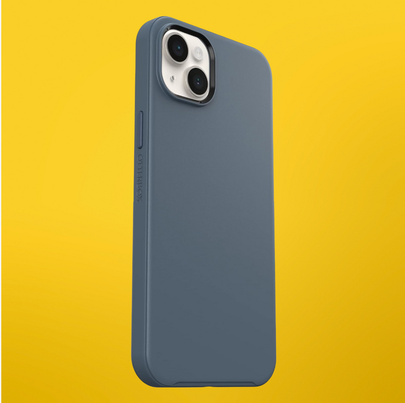 OtterBox Symmetry+ Back Case for iPhone 14 Plus - Blue My Outlet Store