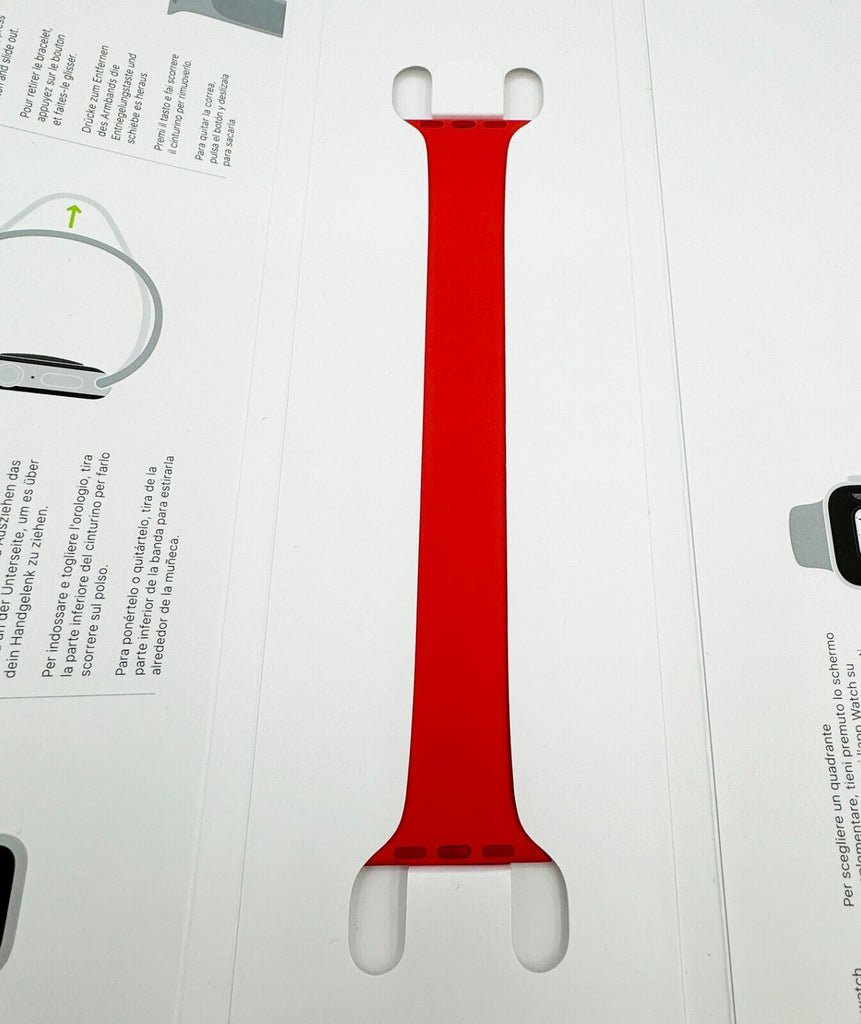 Official Genuine Apple Watch Silicone Solo Loop 38/40/41mm -Size 7- RRP £49 My Outlet Store
