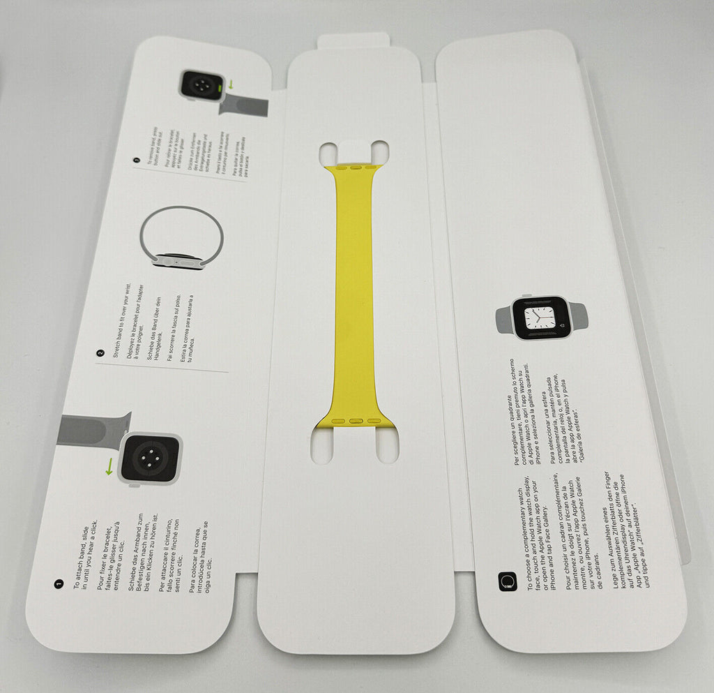 Official Genuine Apple Watch Silicone Solo Loop 38/40/41mm -Size 3- RRP £49 My Outlet Store
