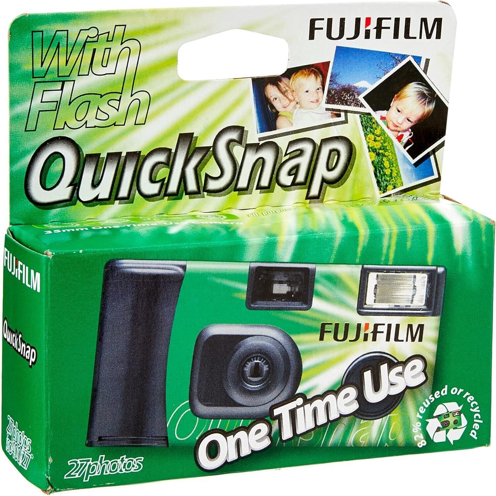 FUJIFILM FLASH QUICKSNAP SUPERIA DISPOSABLE CAMERA - One time use camera My Outlet Store