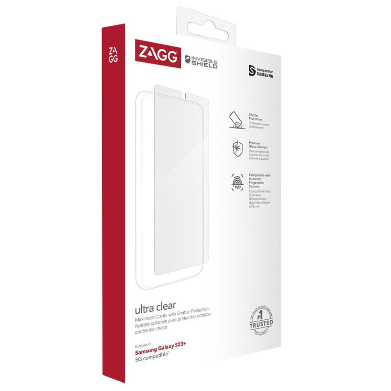 ZAGG InvisibleShield Ultra Clear Screen Protector for Samsung Galaxy S23+ My Outlet Store Ltd.