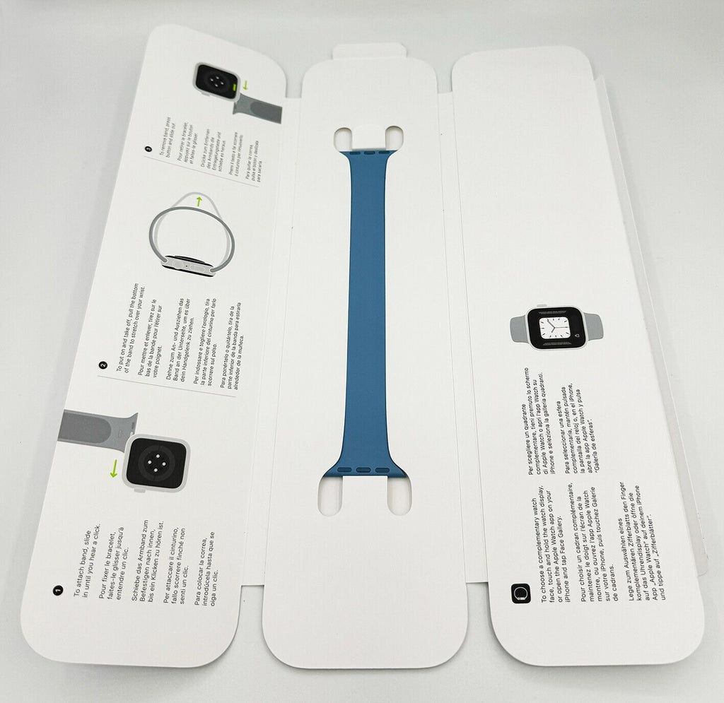 Official Genuine Apple Watch Silicone Solo Loop 38/40/41mm -Size 9- RRP £49 My Outlet Store