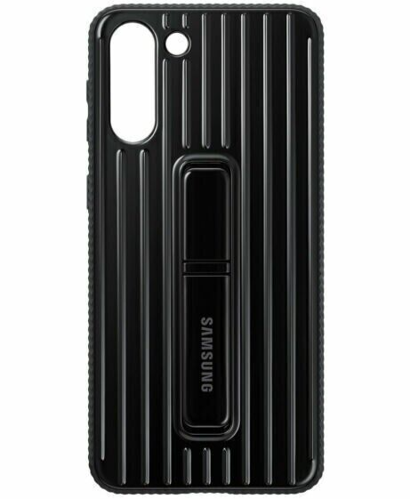 Samsung Galaxy S21+/S21+ 5G Rugged Protective Standing Cover - Black My Outlet Store