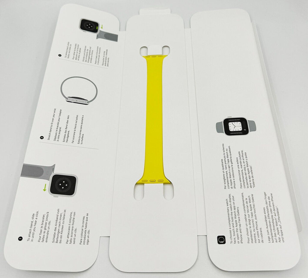 Official Genuine Apple Watch Silicone Solo Loop 38/40/41mm -Size 7- RRP £49 My Outlet Store