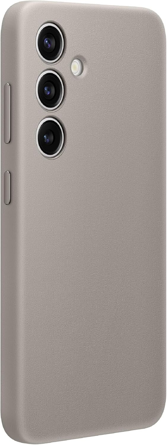 SAMSUNG Galaxy S24 Vegan Leather Back Phone Case Taupe My Outlet Store