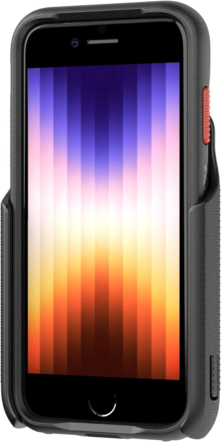 Tech21 iPhone SE 2022/2020/8/7 Evo Max Rugged Phone Case w Holster Black My Outlet Store